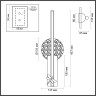 Настенный светильник ODEON LIGHT STREKOZA 5413/13WL