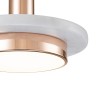 Escada 10260/1 LED*12W Gold/White marble