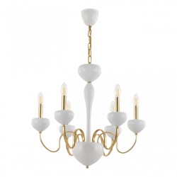 Люстра 820101.1.6.210.U.E14 Wh.Gd Arte Milano (Подвесные)