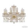 Люстра хрустальная 107/10/200 G Bohemia Ivele Crystal (Стеклянный рожок)