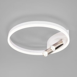 Умный потолочный светильник Eurosvet Luminari 90247/3                      Eurosvet  90247/3 белый/хром Smart