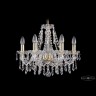 Люстра хрустальная 1403/6/160 G Bohemia Ivele Crystal (Стеклянный рожок)