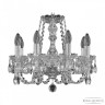Люстра хрустальная 101/8/141 Ni Bohemia Ivele Crystal (Стеклянный рожок)