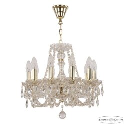 Люстра хрустальная 101/10/141 G Bohemia Ivele Crystal (Стеклянный рожок)