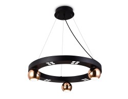Ambrella Light Люстра подвесная светодиодная LineTech FL5961