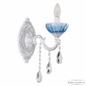 Бра хрустальные AL7801B10/1/175 B WMN P Aquamarine/M-1H Bohemia Ivele Crystal (Литые)