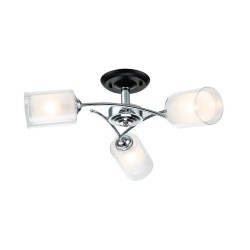 Escada 1170/3P E27*60W Chrome/Black