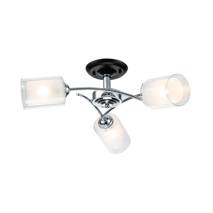 Escada 1170/3P E27*60W Chrome/Black