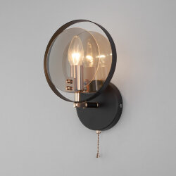 Настенный светильник в стиле лофт                      Eurosvet  70121/1 черный