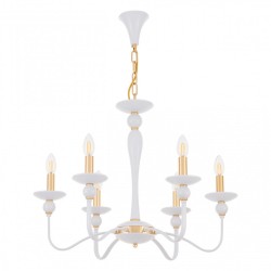 Люстра 820201.1.6.200.U.E14 Wh.Gd Arte Milano (Подвесные)