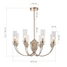 Подвесная люстра ST Luce Elegra SL1402.203.08