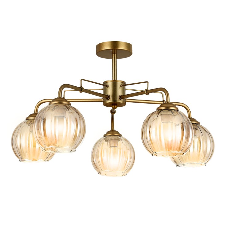 Escada 1135/5P E27*60W Сhampangne gold