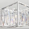 Умная подвесная люстра с хрусталем                      Bogate's  312/6 Strotskis Smart