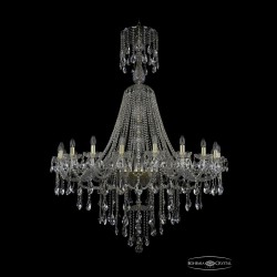 Люстра хрустальная 1415/20/460/XL-173 G Bohemia Ivele Crystal (Стеклянный рожок)