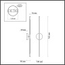 Настенный светильник ODEON LIGHT FUERTE 4324/12WL