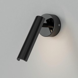 Настенный светодиодный светильник в стиле минимализм                      Eurosvet  20126/1 LED черный жемчуг