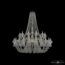 Люстра хрустальная 1409/24+12/530/h-160 G Bohemia Ivele Crystal (Стеклянный рожок)