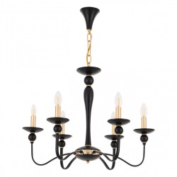 Люстра 820201.1.6.200.U.E14 Bk.Gd Arte Milano (Подвесные)