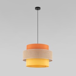 Подвесной светильник с тканевым рассеивателем                      TK Lighting  2783 Trio
