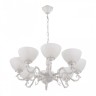 Люстра с плафонами подвесная 340518/8 WT+SL Arte Milano (Подвесные)
