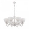 Люстра с плафонами подвесная 340518/8 WT+SL Arte Milano (Подвесные)