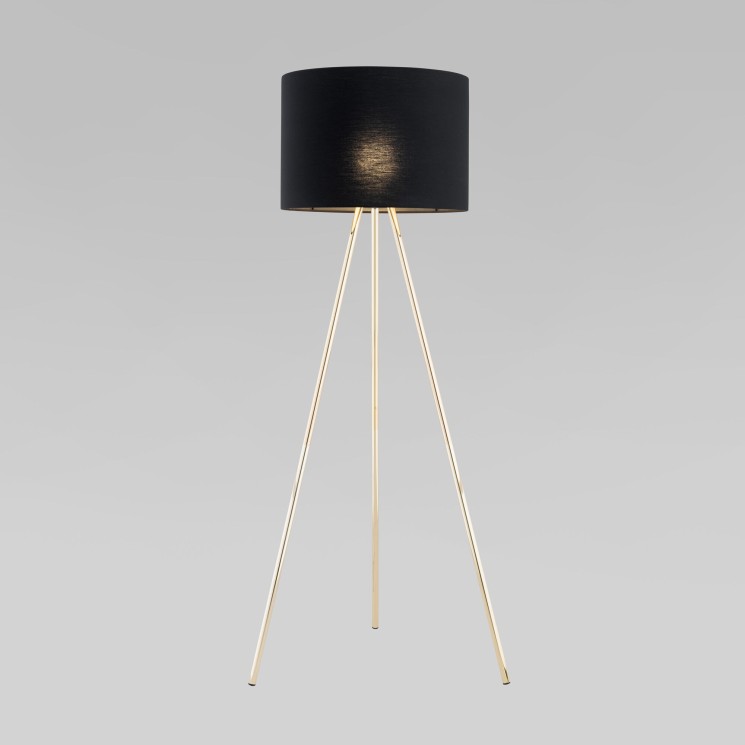 Напольный светильник с тканевым абажуром                      TK Lighting  6635 Umberto