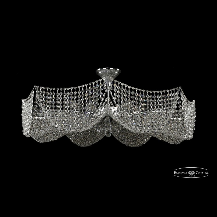 Люстра хрустальная 77081/95 Ni Bohemia Ivele Crystal (Потолочные)