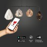 50090/4 черный Smart, Подвесной светильник с системой Умный дом