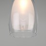 Подвесной светильник со стеклянным плафоном                      Eurosvet  50085/1 хром