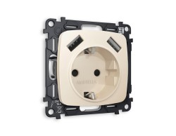 Ambrella Light Комплект механизма электрической розетки Ambrella Volt OMEGA MO329010