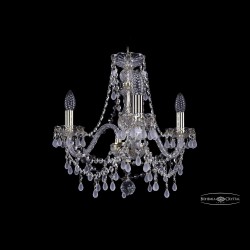 Люстра хрустальная 1410/3/160 G V0300 Bohemia Ivele Crystal (Стеклянный рожок)
