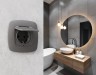 Ambrella Light Лицевая панель для электрической розетки с заземлением со шторками и крышкой IP44 QUANT Ambrella Volt OMEGA OP6580