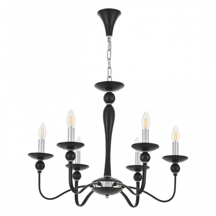 Люстра 820201.1.6.200.U.E14 Bk.Cr Arte Milano (Подвесные)