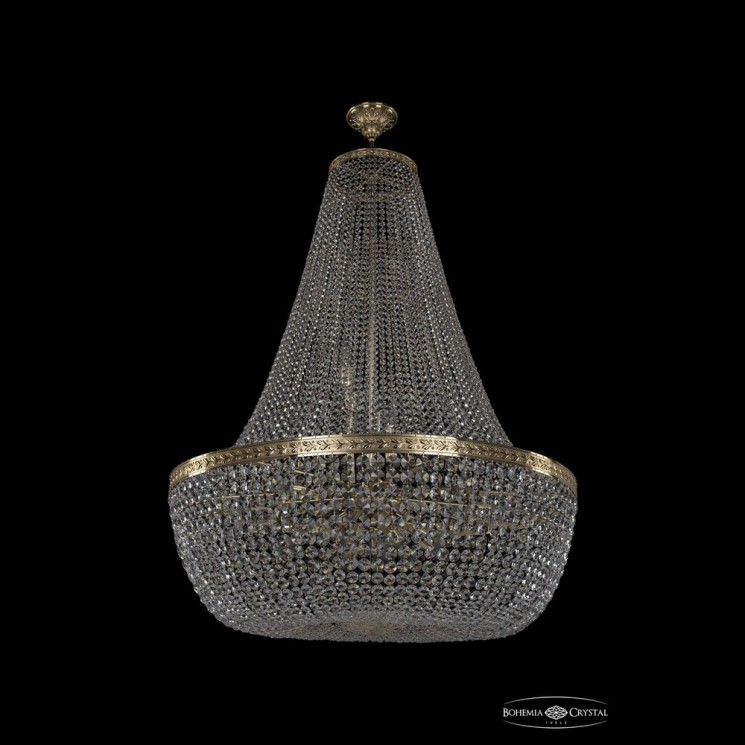 Люстра хрустальная 19111/H2/100IV G Bohemia Ivele Crystal (Потолочные)