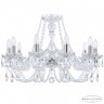Люстра хрустальная 101/10/240 Ni Bohemia Ivele Crystal (Стеклянный рожок)