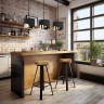 Подвесной светильник                      TK Lighting  4877 Grant Black