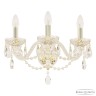 Бра хрустальные 116B/3/165 G Bohemia Ivele Crystal (Стеклянный рожок)
