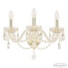 Бра хрустальные 116B/3/165 G Bohemia Ivele Crystal (Стеклянный рожок)