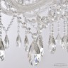 Люстра хрустальная 1413/10/300 Ni  Bohemia Ivele Crystal (Стеклянный рожок)