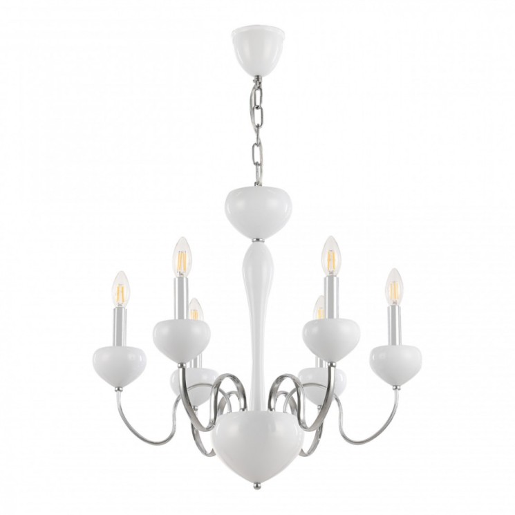 Люстра 820101.1.6.210.U.E14 Wh.Cr Arte Milano (Подвесные)