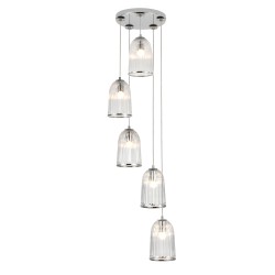 Indigo Подвесной светильник 11046/5P Chrome