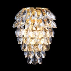 Crystal Lux Бра Crystal Lux CHARME AP3 GOLD/TRANSPARENT