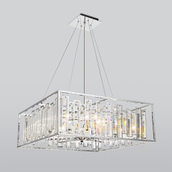 Умная подвесная люстра с хрусталем                      Bogate's  312/9 Strotskis Smart