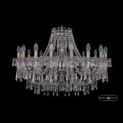 Люстра хрустальная 1403/16/300 Pa Bohemia Ivele Crystal (Стеклянный рожок)