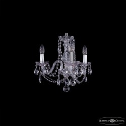 Люстра хрустальная 1402/3/141 Ni Bohemia Ivele Crystal (Стеклянный рожок)
