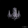 Люстра хрустальная 1402/3/141 Ni Bohemia Ivele Crystal (Стеклянный рожок)