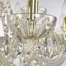 Люстра с цветным хрусталём 5413/12+6/300 G Clear/M-1H Bohemia Ivele Crystal (5413)