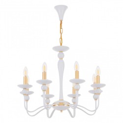 Люстра 820201.1.8.200.U.E14 Wh.Gd Arte Milano (Подвесные)