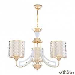 Люстра 303387/3 Wh/Gd Arte Milano (Подвесные)