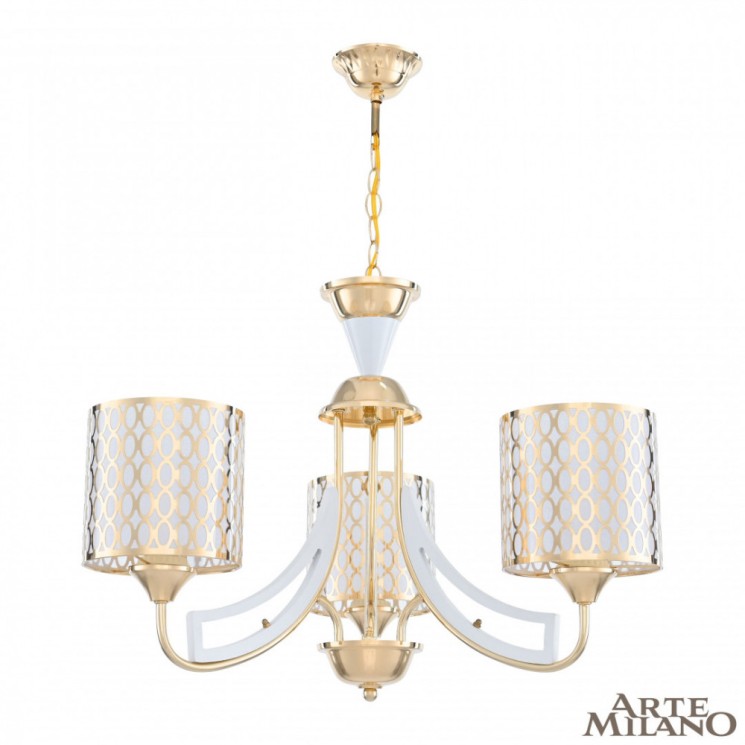 Люстра 303387/3 Wh/Gd Arte Milano (Подвесные)